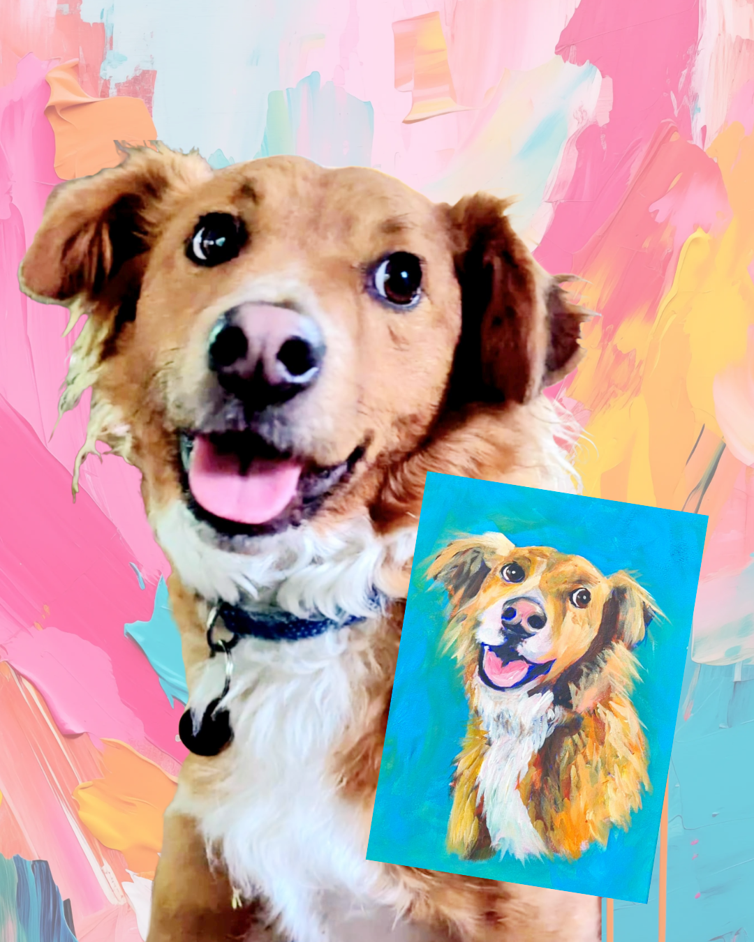 Paint Your Pet painting