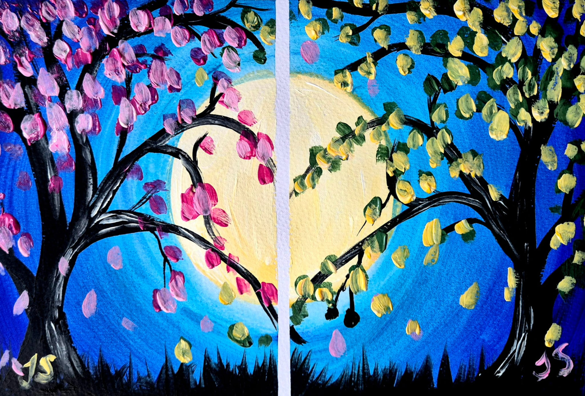 Growing Love painting