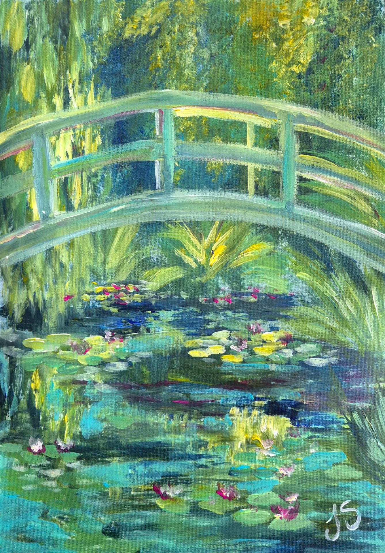 Monet painting