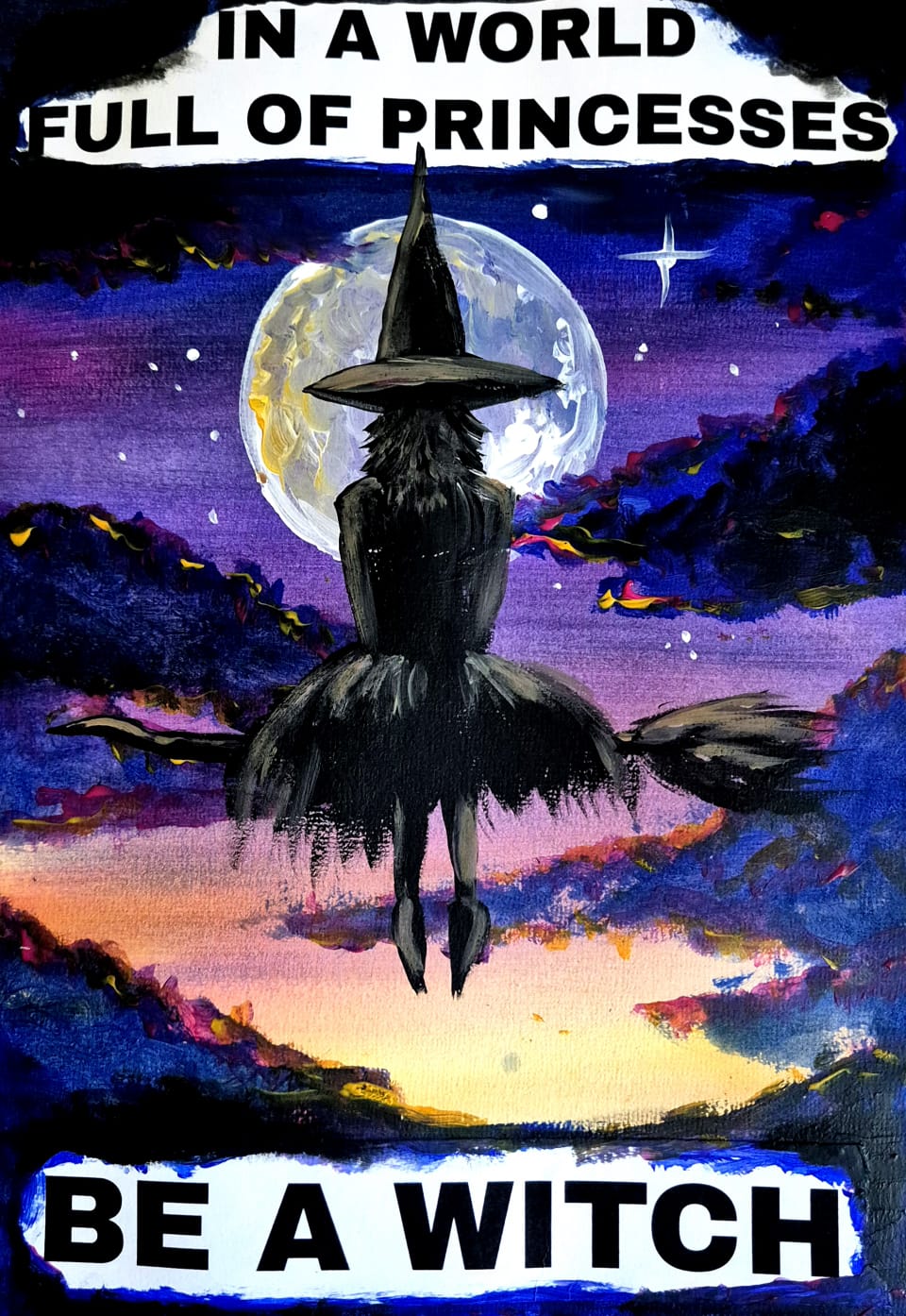Be A Witch painting