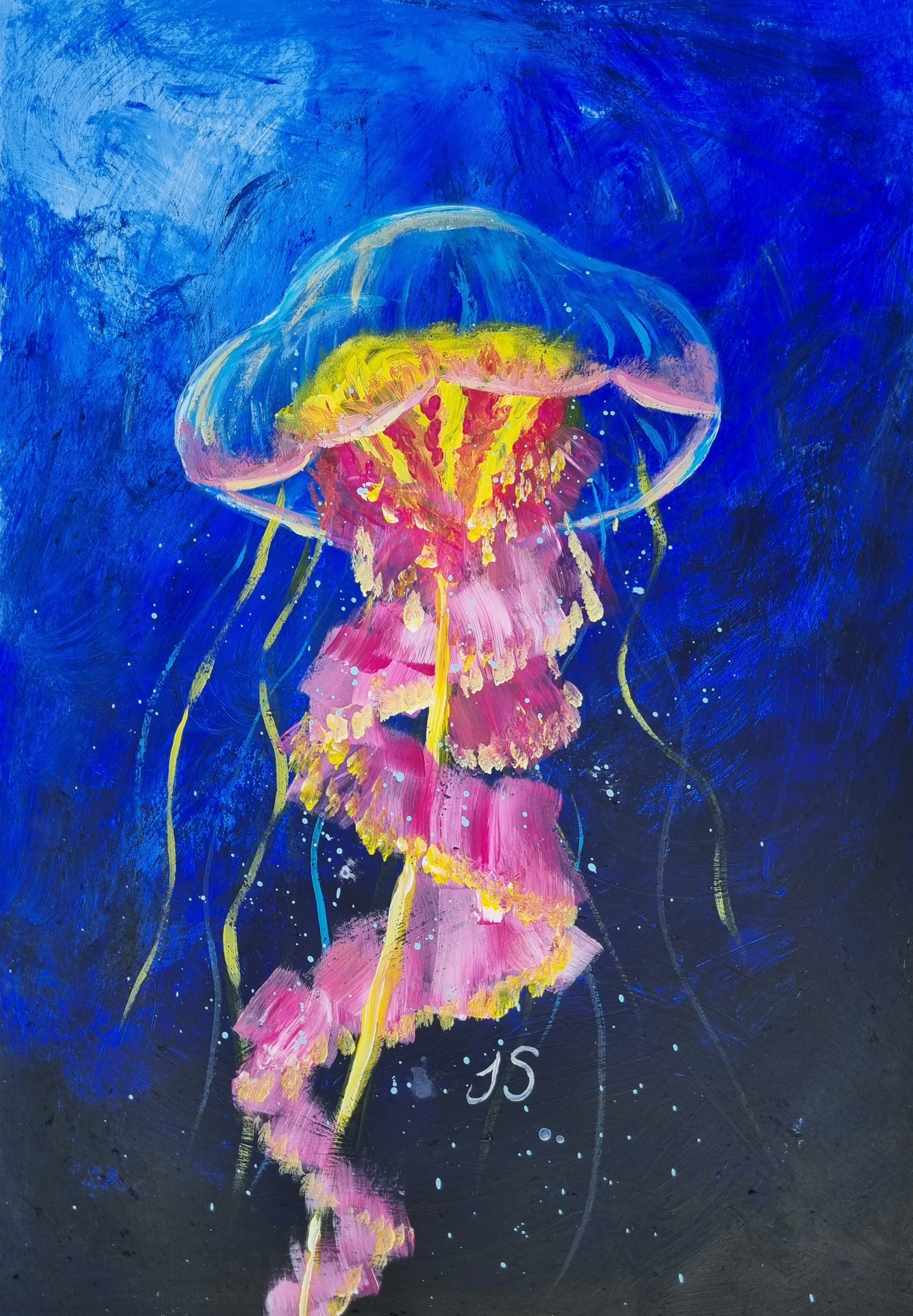 Jellyfish painting