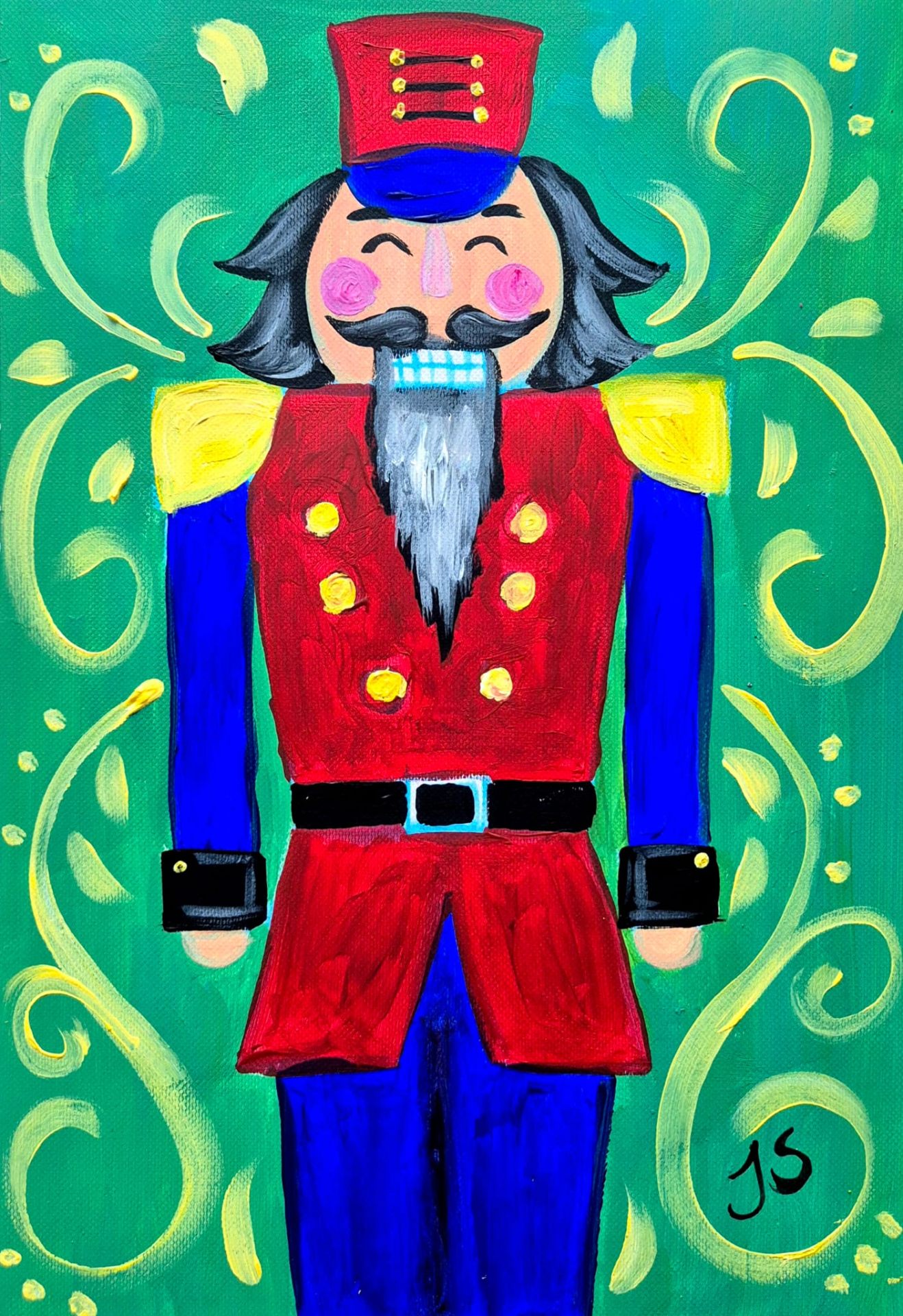 Nutcracker painting